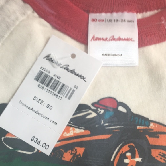 2/$19 NWT Hanna Andersson  Jersey size 18-24 mo - Picture 3 of 6
